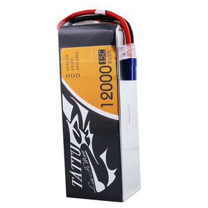 Tattu 12000mAh 6S1P 15C Lipo Battery Pack With EC5 Plug