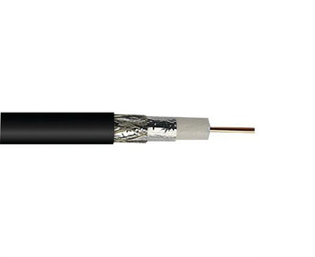 BELDEN 1189A 18 AWG 1 CONDUCTOR RG-6 QUAD SHIELD FPE INSULATION CATV COAXIAL CABLE