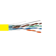 1000' 23 AWG 4 Pairs UTP Solid CMR 10GS CAT6A Cable