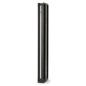 Evolution g2 Double-Sided Black Vertical Cable Manager 84"H x 8"W x 24.5"D CPI 35522-703