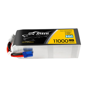 Tattu 11000mAh 6S1P 22.8V 25C Lipo Battery With EC5 Plug For UAV