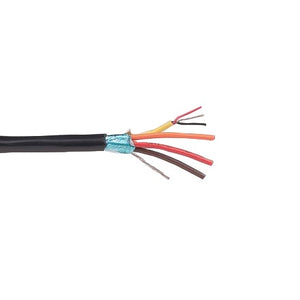 Belden 1219B 22 AWG 9 Pairs Individually shielded with Beldfoil PVC jackets Black Matte Flexible Low Capacitance Cable