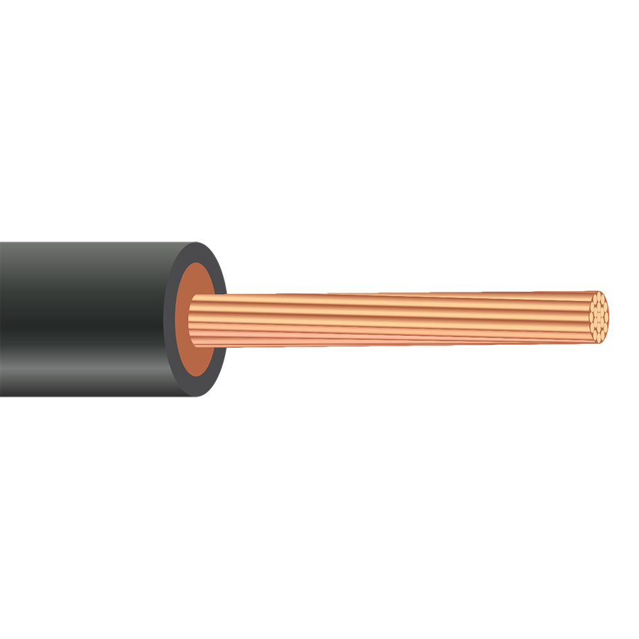 6 AWG 19/.0372 Strands PV Wire Photovoltaic Cable Single Core 2000V ( Reduced Price of 500ft, 1000ft, 2000ft, 2500ft, 5000ft )