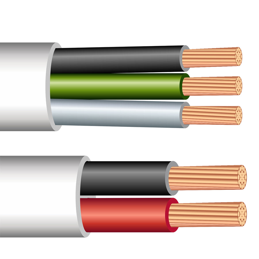 TRIPLEX/DUPLEX MARINE CABLE UL 1426 TINNED COPPER WIRE