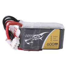 Tattu 600mAh 2S1P 7.4V 45C Lipo Battery Pack With JST-SYP Plug