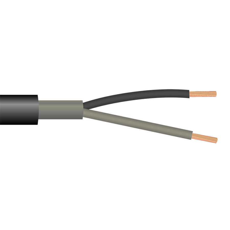 Shipboard Cable LSDSGA-23 7 AWG 2 Conductor Watertight Braid Metal Armor