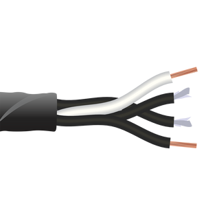 Shipboard Cable LSTSGA-40 4 AWG 3 Conductor Watertight Braid Al Armor