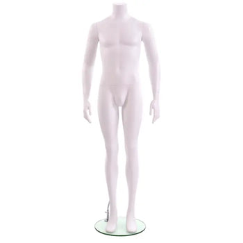 Male Mannequin - Headless, Arms at Sides Econoco DEREK1HL