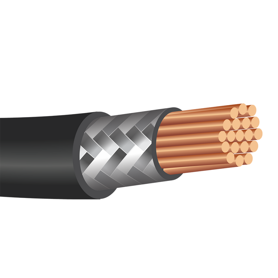 Shipboard Cable LS2SWAU-3 22 AWG 3 Pair Shield Std Bare Copper Xlpe 600V