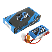 Gens Ace 800mAh 2S1P 7.4V 45C Lipo Battery Pack With JST-SYP Plug