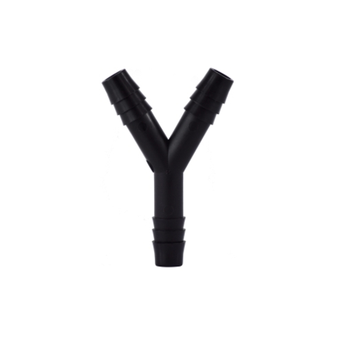 Polypropylene Hose Barb Y Connector