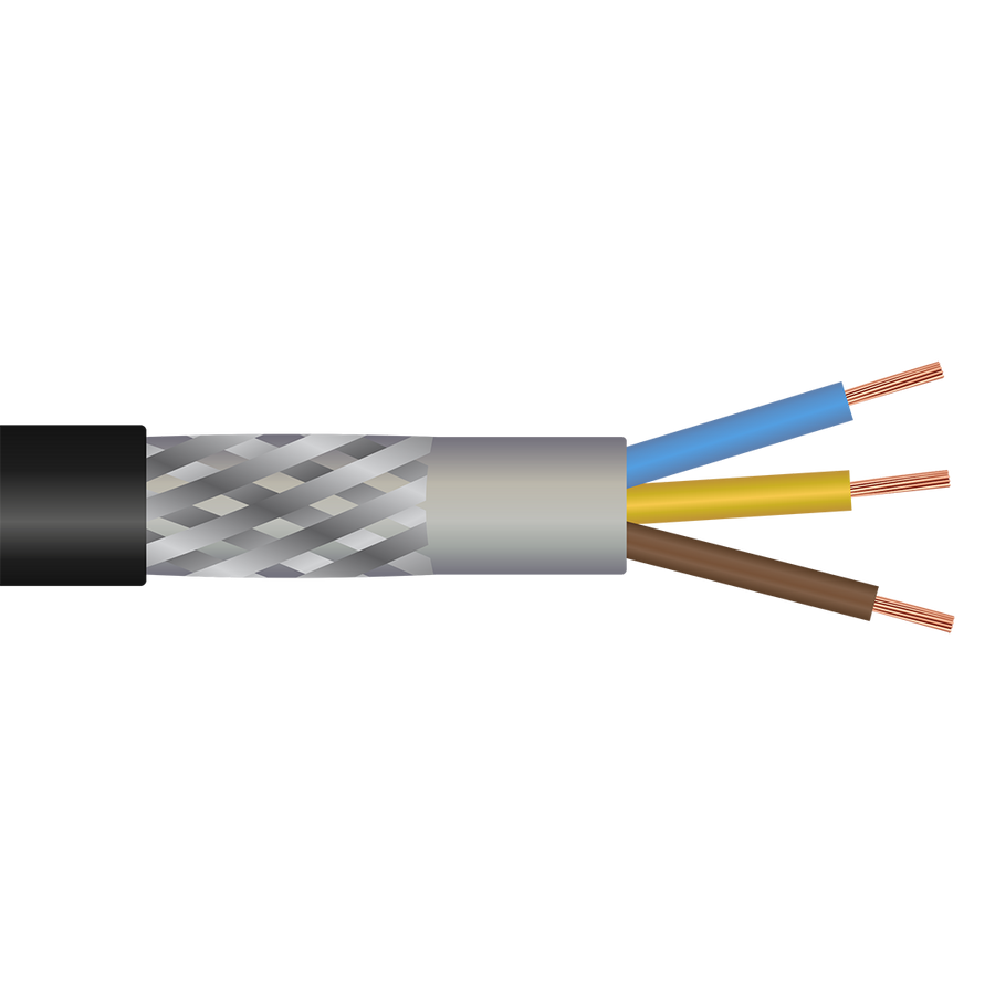 Shipboard Cable TNI Multi Conductor Annealed Copper Alloy Coated