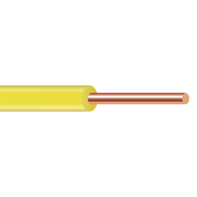 8 AWG Tracer Bare Copper Solid PE-45 Insulation Locating Wire 30/600V