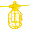 100' 14/3 Plastic Yellow String Light Lamp Holder
