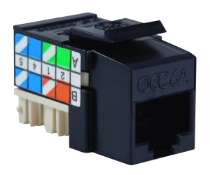 Jack, Modular UTP; IDC-110 Connection; RJ45; CAT 6A OPTICAL K6A05