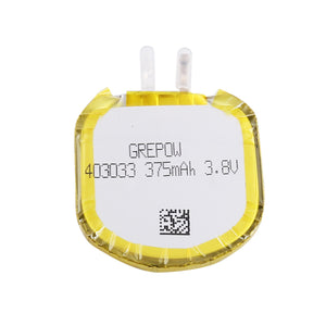 Grepow 375mAh 3.8V LiPo U Type Shaped Battery 4030033