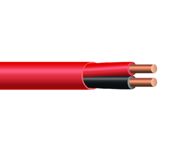 ECS FAG18-50CB0 18 AWG 50C Solid Bare Copper Unshielded PVC 300V 105°C CMG FT4 Fire Alarm Cable