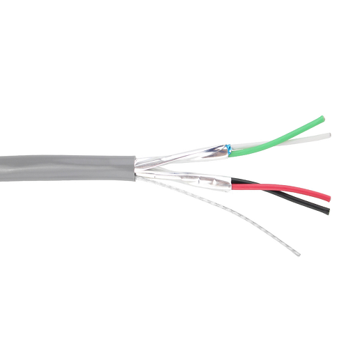 ECS E22-04PA2 22 AWG 4P Stranded Tinned Copper Individually Shielded Al Foil PVC CMG 600V Electronic Cable