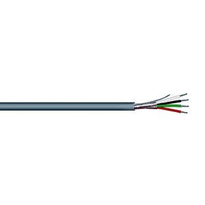 ECS E18-08CA0 18 AWG 8C Stranded Tinned Copper Drain Shielded Al Foil PVC CMG 600V Electronic Cable