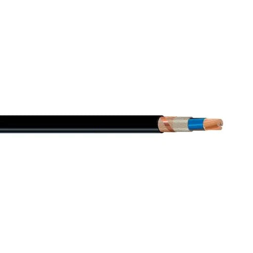 Sumline® 111400040490000 3/0 AWG 4C Bare Copper Concentric Shielded PVC Flexible NYCWY 0.6/1kV Rigid Cable