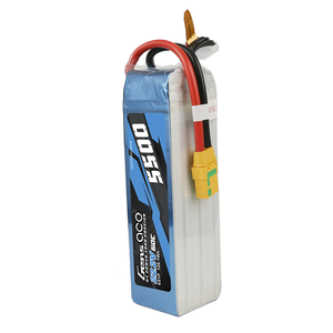 Gens Ace 5500mAh 6S1P 22.2V 60C Lipo Battery Pack With XT90-S Plug