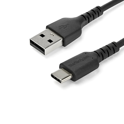 6' Durable USB-A to USB-C Fast Charging Rugged TPE Jacket Cable