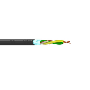 2 x 0.50mm² 19 Stranded Bare Copper Unshielded Al Mylar Tape Radx-cell EXRAD FX 125C 300V Automotive Cable