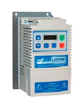 480/590V Leeson Motors AC Controls Vector Series Drive VFD / Plastic / 3PH / 3HP / 174633