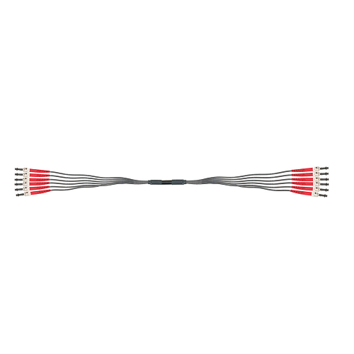 Igus LWL9040045 6Fiber Connector AB-ST 62.5μm Multimode Gradient Glass Harnessed CFLG.G Optic Cable