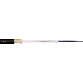 Igus CFLG-12E-9/125-TC 9Fiber Stranded GRP Rod Singlemode 50μm TPE Chainflex® CFLG-G Optical Cable