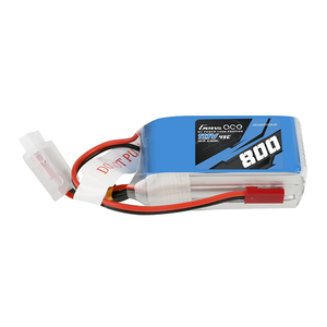 Gens Ace 800mAh 3S1P 11.1V 45C Lipo Battery Pack With JST-SYP Plug