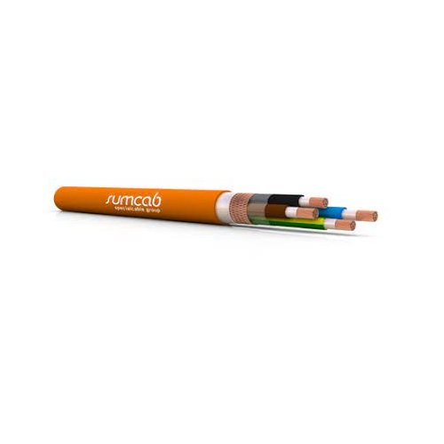 Sumsave® 103800040230900 12 AWG 4C Bare Copper Unshielded Halogen-Free AS+ RZ1-K Mica 0.6/1kV Fire Resistant Cable