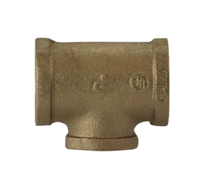 2" X 1" X 1 1/2" Red Brass Reducing Tee Nipples And Fittings 80106-321624