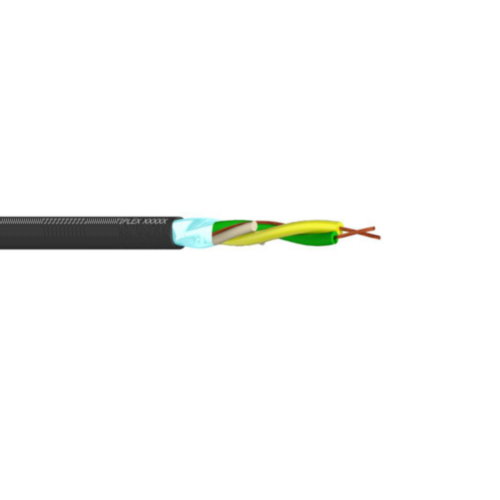 J1939 Stranded Tinned Copper Unshielded Al Mylar Tape EXRAD 150A 125C 60V Automotive Cable