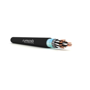 16 AWG 6C Bare Copper Shielded TC Drain PVC Sumflex® POS (VOV-K) 300/500V Eca Instrumentation And Control Cable