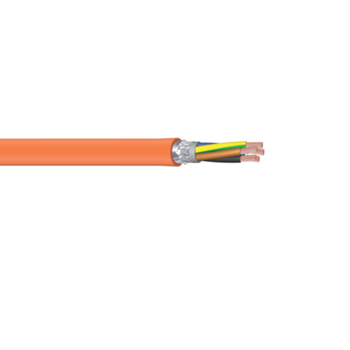 2.5mm² 2C BC Electric And Hybrid Vehicle AL Foil TC Braid EPR 600V/1K Battery Cable Orange