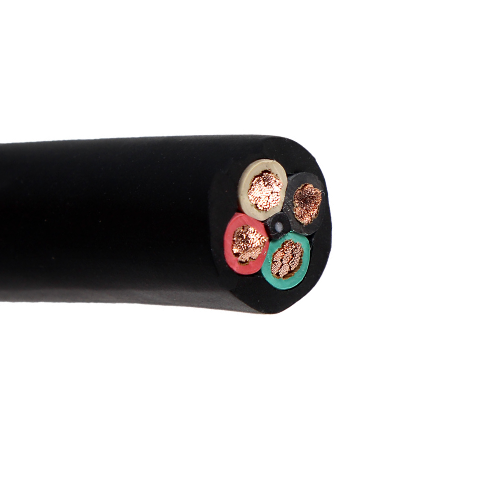 Electric And Hybrid Vehicle BC Unshielded EPDM Carolprene 105C 300V Cord Cable