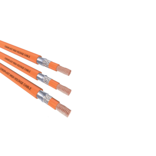 6mm² 1C BC Electric And Hybrid Vehicle AL Foil TC Braid EPR 600V/1KV Battery Cable Orange