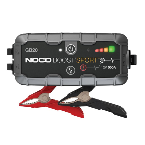 Boost Sport 12V 500A UltraSafe Lithium Jump Starter For Powersport Engines Upto 4.0 L Gas NOCO GB20 (Pack of 8)