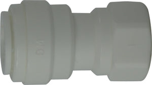 3/8" X 1/4" Plastic Push-In X FIP Adapter 20036P