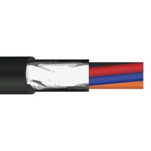 TRAY INSTRUMENTATION CONTROL CABLE XLP/PVC TRIADS OVERALL SHIELD (TOS) 600V