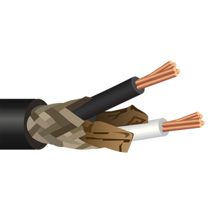 Shipboard Cable LSDHOF-23 7 AWG 2 Conductor EPR Insulation Polyolefin