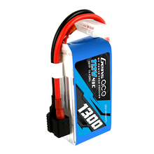 Gens Ace 1300mAh 3S1P 11.1V 45C Lipo Battery Pack With EC3 And Deans Adapter