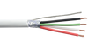 Alpha Wire M244836 16 AWG 4 Conductor Foil Shield 300V PPVC Insulation Plenum Cable