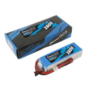 Gens Ace 2600mAh 4S1P 14.8V 45C Lipo Battery Pack With Deans Plug