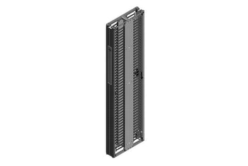 Motive Double-Sided Black Vertical Cable Manager  84