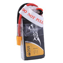 Tattu 650mAh 3S1P 11.1V 75C Lipo Battery Pack With XT30 Plug