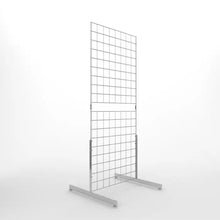 Portable Grid Panels - Chrome Econoco C2X5 (Pack of 3)