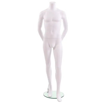 Male Mannequin Headless, Arms Behind Back Econoco DEREK2HL