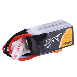 Tattu 850mAh 4S1P 14.8V 75C Lipo Battery Pack With XT60 Plug